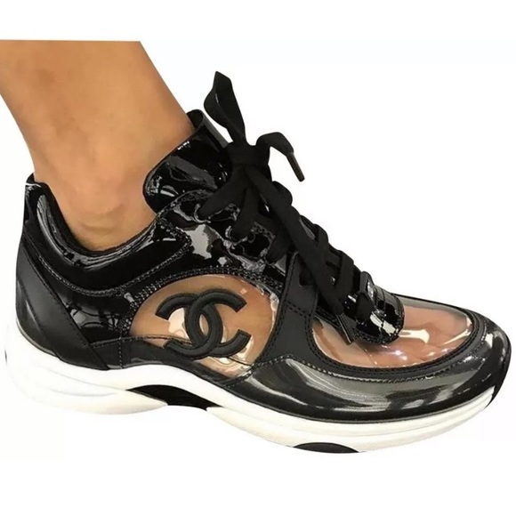 chanel pvc trainers